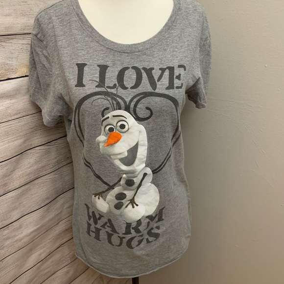 DISNEY | I Love Warm Hug Olaf Short Sleeve Tee - Picture 2 of 6